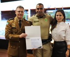 PMPR celebra 62 anos do Batalhão de Polícia Rodoviária com homenagens e entrega de condecorações