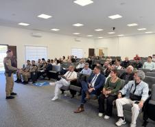 Reunião em Curitiba foi presidida pelo comandante do Comando do Policiamento Especializado, coronel Rogério Gomes Pitz, e abordou a criação de diretrizes para padronizar a atuação policial, com respeito à liberdade religiosa e aos direitos fundamentais.