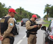 PMPR intensifica fiscalização nas rodovias estaduais durante feriado prolongado