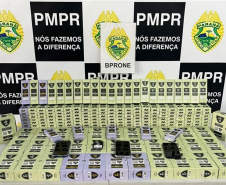 PMPR apreende 400 cigarros eletrônicos de maconha e detém suspeitos em Curitiba