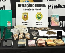 PMPR e PCPR prendem três suspeitos de tráfico de drogas em Ribeirão do Pinhal