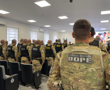 PMPR inicia curso inédito para especializar 41 policiais em ações táticas e situações de crise