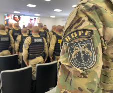 PMPR inicia curso inédito para especializar 41 policiais em ações táticas e situações de crise