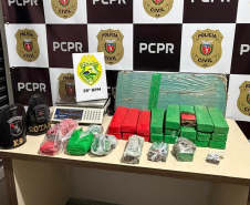 PMPR prende quatro pessoas e apreende mais de 25 quilos de maconha em Telêmaco Borba