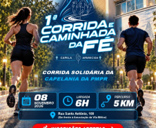 Inscrições para três corridas da PMPR entram na reta final; veja prazos e como participar
