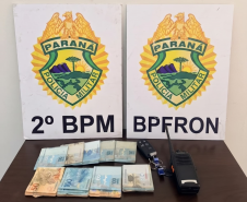 PMPR e PMESP prendem homem após fuga de abordagem em Siqueira Campos