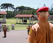 São josé dos Pinhais, 05 de Janeiro de 2018. Lançamento da Operação Verão Curitiba, realizado na Academia Policial Militar do Guatupê.