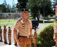 São josé dos Pinhais, 05 de Janeiro de 2018. Lançamento da Operação Verão Curitiba, realizado na Academia Policial Militar do Guatupê.