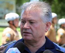 São josé dos Pinhais, 05 de Janeiro de 2018. Lançamento da Operação Verão Curitiba, realizado na Academia Policial Militar do Guatupê.