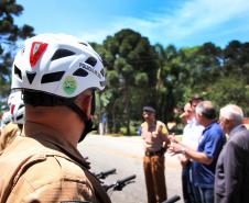 São josé dos Pinhais, 05 de Janeiro de 2018. Lançamento da Operação Verão Curitiba, realizado na Academia Policial Militar do Guatupê.