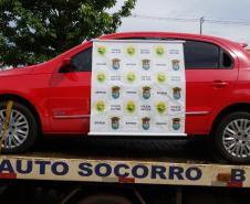 BPFron recupera veículo furtado em Guaíra (PR) 