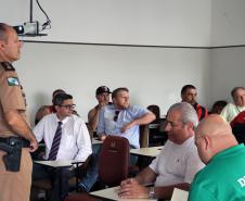 Curitiba, 29 de Janeiro de 2018. Reunião Atletiba no 12 BPM.