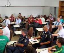 Curitiba, 29 de Janeiro de 2018. Reunião Atletiba no 12 BPM.