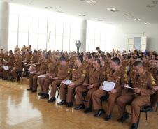 Curitiba, 31 de Janeiro de 2018. Formatura do Curso de Aperfeiçoamento de Sargentos da Polícia Militar do Paraná.