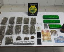 Em um dia, BOPE apreende drogas, colete balístico, munições de uso restrito e uma arma de fogo na Capital e RMC