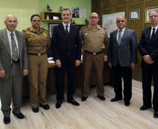 Comandante-Geral da Polícia Militar recebe a visita do Procurador-Geral de Justiça


