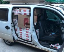 Caixas de cigarros e bicicletas furtadas são recuperadas pela Polícia Militar na região Noroeste do estado 