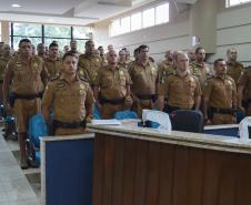 16 02 18 GuaratubaReunião finalizando os trabalhos da Operação Verão com a tropa na Câmara de Vereadores