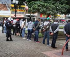 Curitiba, 16 de Fevereiro de 2018. Operação Polícia Militar e Prefeitura