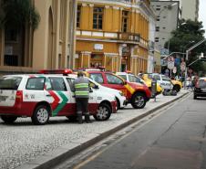 Curitiba, 16 de Fevereiro de 2018. Operação Polícia Militar e Prefeitura