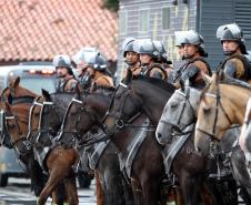 Curitiba, 16 de Fevereiro de 2018. Operação Polícia Militar e Prefeitura