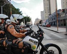 Curitiba, 22 de Fevereiro de 2018. Operação AIFU no centro da cidade.