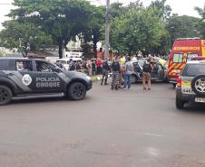 Arma é apreendida, veículo recuperado e suspeito conduzido à delegacia pela PM em Londrina

