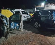 No Oeste do Paraná, Polícia Militar apreende droga, dinheiro, arma de fogo e cigarros contrabandeados
