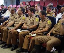 Curitiba, 23 de Fevereiro de 2018. 23-02-2018 SESP visita Comandante-Geral.
