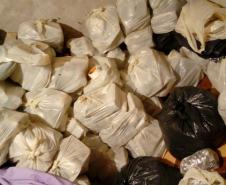 Polícia Militar apreende armas de fogo e mais de 761 quilos de maconha em Cascavel

