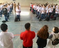 Em Londrina, 2º Colégio da Polícia Militar dá inicio às aulas para aproximadamente 380 alunos

