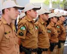 Curitiba, 01 de Março de 2018. Evento de aniverssário do BPTran, e passagem de Comando.