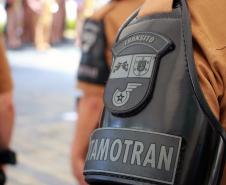Curitiba, 01 de Março de 2018. Evento de aniverssário do BPTran, e passagem de Comando.