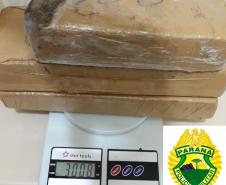 Polícia Militar encaminha três homens suspeitos de tráfico de drogas em Siqueira Campos, no Norte Pioneiro