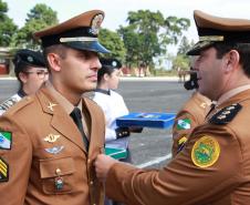 Curitiba, 09 de Março de 2018. APMG comemora 47 anos durante solenidade com entrega do Espadim Tiradentes e medalha de Mérito de Ensino