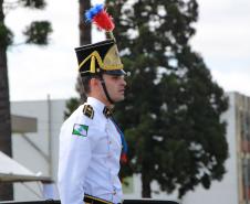 Curitiba, 09 de Março de 2018. APMG comemora 47 anos durante solenidade com entrega do Espadim Tiradentes e medalha de Mérito de Ensino