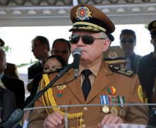 Curitiba, 09 de Março de 2018. APMG comemora 47 anos durante solenidade com entrega do Espadim Tiradentes e medalha de Mérito de Ensino