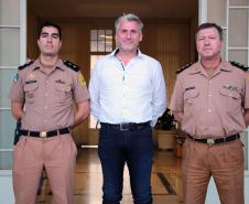 Curitiba, 09 de março de 2018. Policial alemão visita QCG