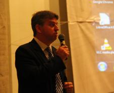 Curitiba, 15 de Março de 2018. Reunião do Comandante Geral com oficiais superiores.