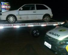 Dupla com fuzil e coletes balísticos é presa pela PM após acompanhamento tático no Norte do estado