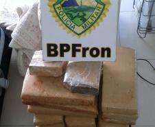 BPFron apreende 23,3 quilos de maconha, 100 lunetas e 200 sprays de pimenta durante ações na região de fronteira