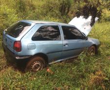 Carro furtado é recuperado e arma de fogo apreendida pela PM no Sudoeste do PR