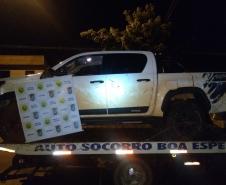 BPFron recupera dois veículos roubados durante ação em Guaíra (PR)