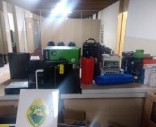 PM encaminha oito pessoas após furto em um hipermercado na Região Metropolitana de Curitiba.