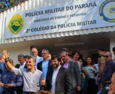 Governador Beto Richa e o Deputado Estadual Tiago Amaral