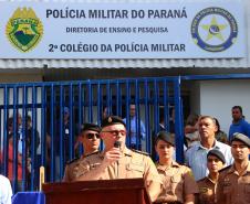 Comandante Geral da Polícia Militar Coronel QOPM Mauricio Tortato