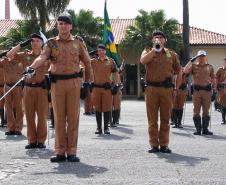 Curitiba, 05 de abril de 2018. Entrega de Medalhas do 1º CRPM