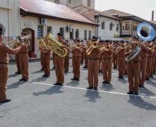 Curitiba, 05 de abril de 2018. Entrega de Medalhas do 1º CRPM