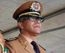 Curitiba, 05 de abril de 2018. Entrega de Medalhas do 1º CRPM
