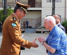Curitiba, 05 de abril de 2018. Entrega de Medalhas do 1º CRPM